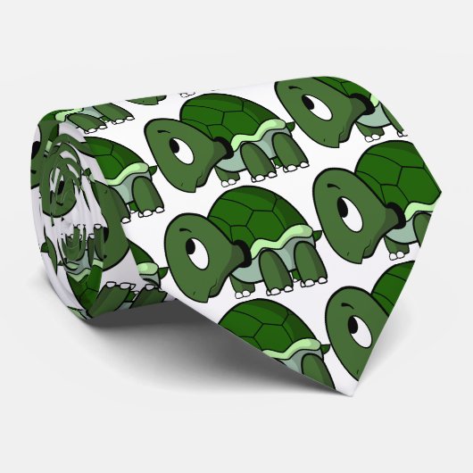 かわいい這うカメ ネクタイ (ロール)