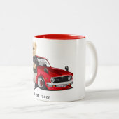 かわいい通りレース ツートーンマグカップ (正面右)