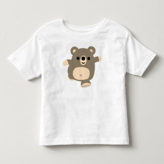 かわいい連続した漫画くまの子供のTシャツ トドラーTシャツ