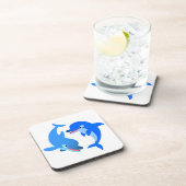 かわいい遊イルカのコースターセット コースター (右側)