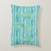 かわいい遊動物の水1 アクセントクッション (裏面(縦))