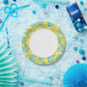 かわいい遊動物の水2 ペーパープレート (パーティー)