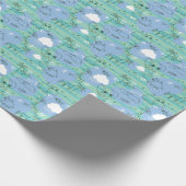 かわいい遊動物の水3 ラッピングペーパー (角)