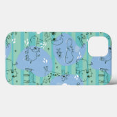 かわいい遊動物の水3 Case-Mate iPhoneケース (裏面 (横))