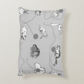 かわいい遊猫とベビーパタいけなーン アクセントクッション (裏面(縦))