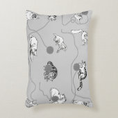 かわいい遊猫とベビーパタいけなーン アクセントクッション (正面(垂直))