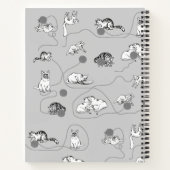 かわいい遊猫とベビーパタいけなーン ノートブック (裏面)