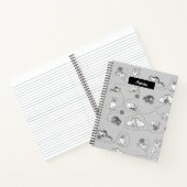 かわいい遊猫とベビーパタいけなーン ノートブック (内部)