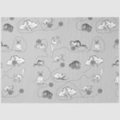 かわいい遊猫とベビーパタいけなーン 薄葉紙 (正面)