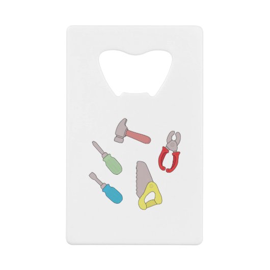 かわいい道具屋 クレジットカード栓抜き (正面)