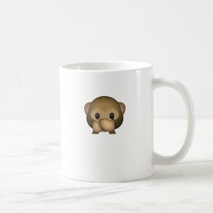かわいい邪悪な猿Emojiを話さないで下さい コーヒーマグカップ