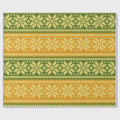 かわいい醜いクリスマスセーターのラッピング紙 ラッピングペーパー (フラット)