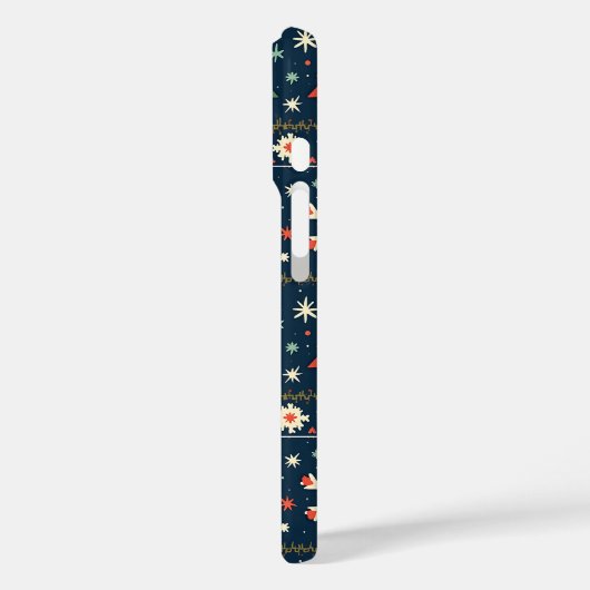 かわいい醜いクリスマスセーターの模様 Case-Mate iPhoneケース (裏面 / 左)