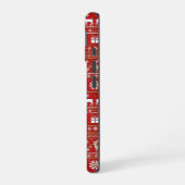 かわいい醜いクリスマスセーター iPhone 16ケース (左側面)