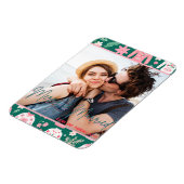 かわいい醜いセーター初めてのクリスマス 結婚した マグネット (左側)