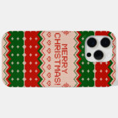 かわいい醜いセーター柄のクリスマス Case-Mate iPhoneケース (裏面 (横))