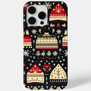 かわいい醜いセーター柄のクリスマス iPhone 15 PRO MAXケース