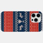 かわいい醜いセーター柄のクリスマス Case-Mate iPhoneケース (裏面 (横))