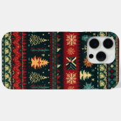 かわいい醜いセーター柄のクリスマス Case-Mate iPhoneケース (裏面 (横))