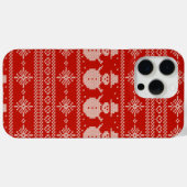 かわいい醜いセーター柄のクリスマス Case-Mate iPhoneケース (裏面 (横))