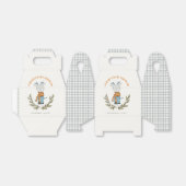 かわいい醜いセーター葉トナカイ赤ちゃんシャワー フェイバーボックス (折り畳みなし)