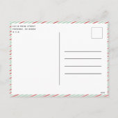 かわいい醜いセーター陽気なクリスマスホリデーハガキ シーズンポストカード (裏面)