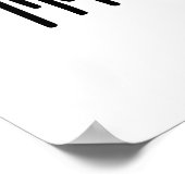 かわいい醤油プリンしょうゆ入れてね ポスター (角)