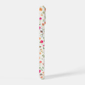 かわいい野の花の模様 iPhone 15ケース (右側面)