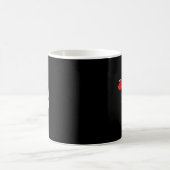 かわいい野球の妹最大のファンボウ コーヒーマグカップ (中央)