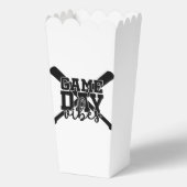 かわいい野球スポーツのワードアート フェイバーボックス (裏面)