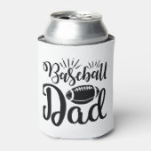 かわいい野球パパ 缶クーラー (缶正面)