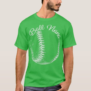 かわいい野球ママ野球ソフトボール奈々スポーツロ Tシャツ