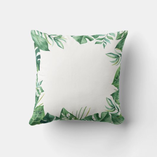 かわいい野生のサファリジャングル動物たち緑豊か|過去記事 クッション (裏面)