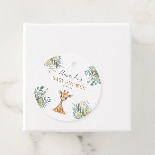 かわいい野生のジャングル動物 フェイバータグ (インサイチュ)