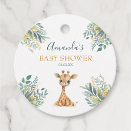 かわいい野生のジャングル動物 フェイバータグ