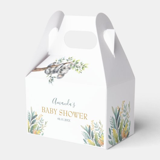 かわいい野生のジャングル動物 フェイバーボックス (正面サイド)