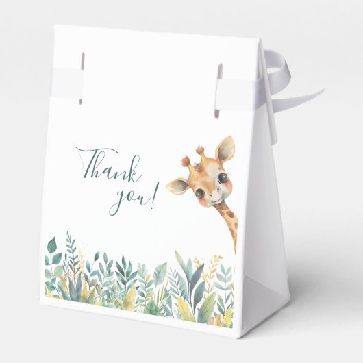 かわいい野生のジャングル動物 フェイバーボックス (裏面サイド)