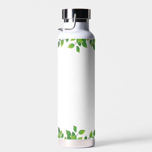 かわいい野生のベビータイガーオンホワイトウォーターボトル ウォーターボトル (右面)