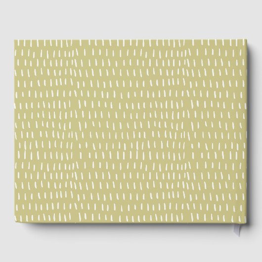 かわいい野生の熱帯サファリ動物の赤ちゃんシャワー ゲストブック (裏面)