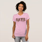 かわいい野生の西の投げ縄 Tシャツ (正面フル)