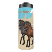 かわいい野生の馬の名前 タンブラー (正面)