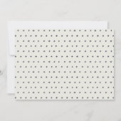 かわいい野生キリン子供描赤ちゃんシャワー招待状 サンキューカード (裏面)