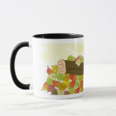 かわいい野生リスの自然-お洒落 Animal マグカップ (左)