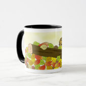 かわいい野生リスの自然-お洒落 Animal マグカップ (正面左)