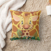 かわいい野生動物かわいい動物のベビー クッション (ブランケット)