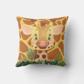 かわいい野生動物かわいい動物のベビー クッション (裏面)