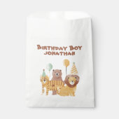 かわいい野生動物の誕生日 フェイバーバッグ (正面)