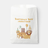 かわいい野生動物の誕生日 フェイバーバッグ (正面)