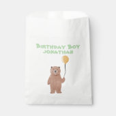 かわいい野生動物の誕生日 フェイバーバッグ (正面)