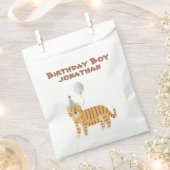 かわいい野生動物の誕生日 フェイバーバッグ (クリップ留めされた状態)